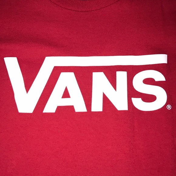 Red Vans t-shirt - Picture 2 of 5